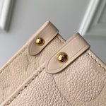 ONTHEGO MM 35 INBLUSH PINK MONOGRAM CALFSKIN