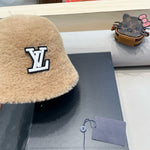 BUCKET HAT IN OATMEAL BEIGE RABBIT FUR 426226