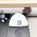 BEANIE HAT IN WHITE WOOL 435029