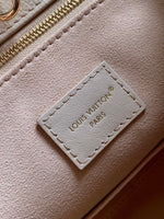 ONTHEGO 35 IN LIGHT BEIGE MONOGRAM CALFSKIN