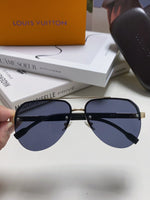 PILOT SUNGLASSES 582592 IN GOLD METAL BLACK LENSES