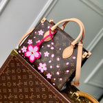 ONTHEGO PM CHERRY BLOSSOM IN SAKURA BROWN MONOGRAM COATED CANVAS