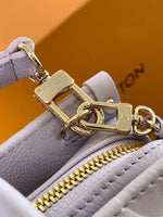 LV 25S ONTHEGO EAST WEST BAG 25 IN LIGHT LAVENDER CALFSKIN MONOGRAM EMPREINTE